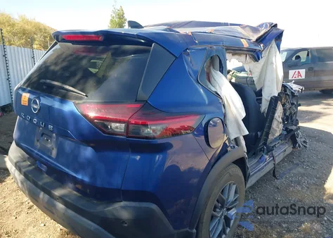 2022 Nissan Rogue S Fwd из США, поврежденный, VIN 5N1BT3AA5NC673943